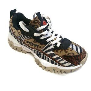 Umbro Bumpy Animal Print Leopard Zebra Tiger Sneakers Womens Size 6 Shoes